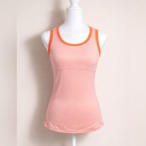 Nike Dri-FIT Peach Sleeveless Tank Top – Size M